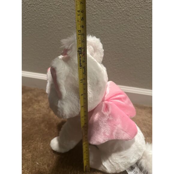 NWOT Disney Aristocats Marie Plush White Cat Stuffed Animal Toy 18" Kitten Bow - Picture 2 of 10